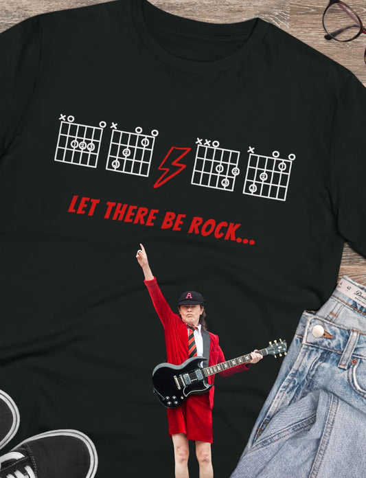AC-DC in gitaarakkoorden. Let there be rock - Kleur: Black