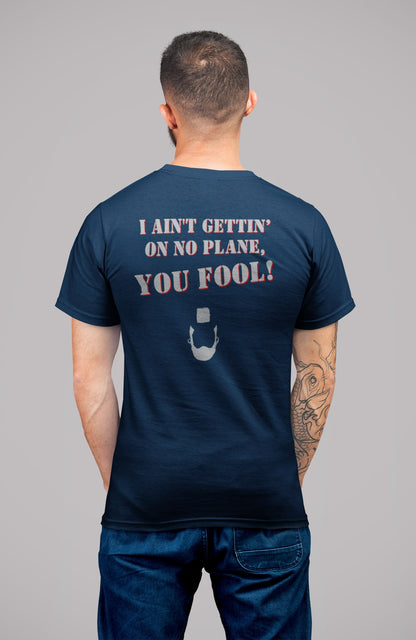 You fool! Beroemde quote van BA Baracus uit The A-Team. 100% biologisch katoen - Kleur: French Navy