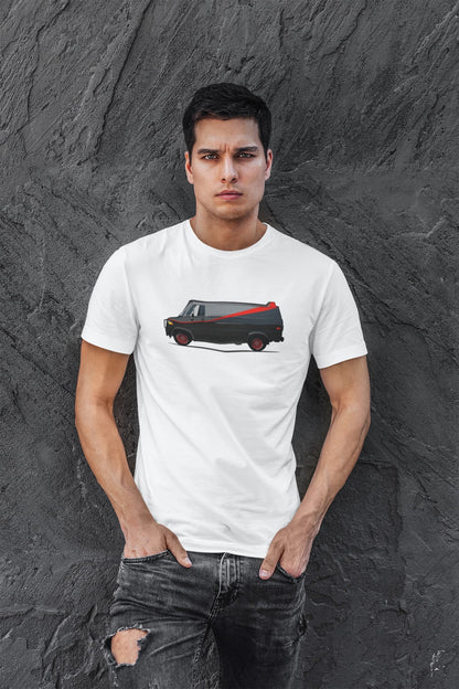 You fool! Beroemde GMC busje van BA Baracus uit The A-Team. 100% biologisch katoen - Kleur: White
