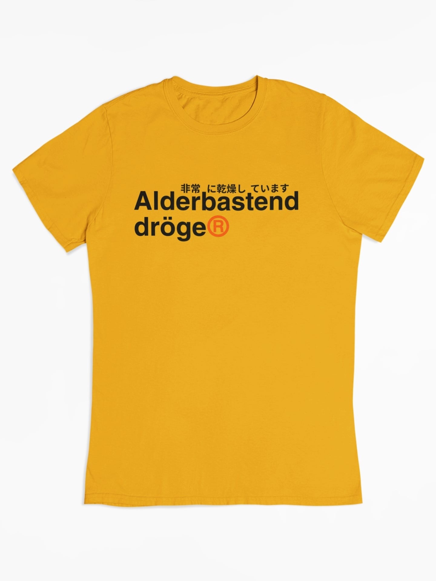 Superdry in het Achterhoeks: Alderbastenddröge - Kleur: Spectra Yellow