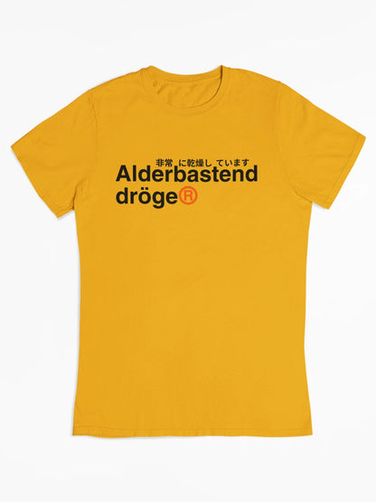 Superdry in het Achterhoeks: Alderbastenddröge - Kleur: Spectra Yellow