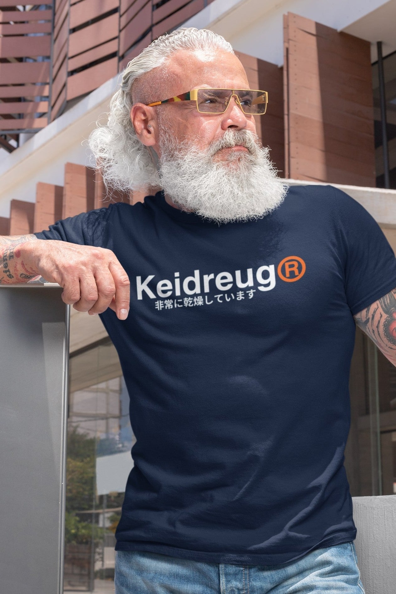 Keidreug. Superdry. Maar dan in Brabants dialect - French Navy