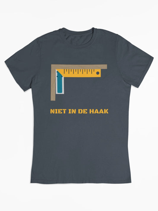 Dit shirt is niet in de haak, maar wél van 100% biologisch katoen - Kleur: India Ink Grey