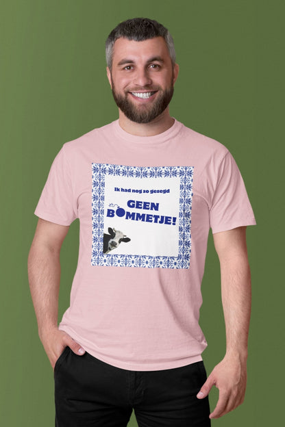De beroemde quote uit de geweldige Melkunie reclame met de koeien uit de jaren '90. T-shirt van 100% biologisch katoen. Kleur: Cotton Pink