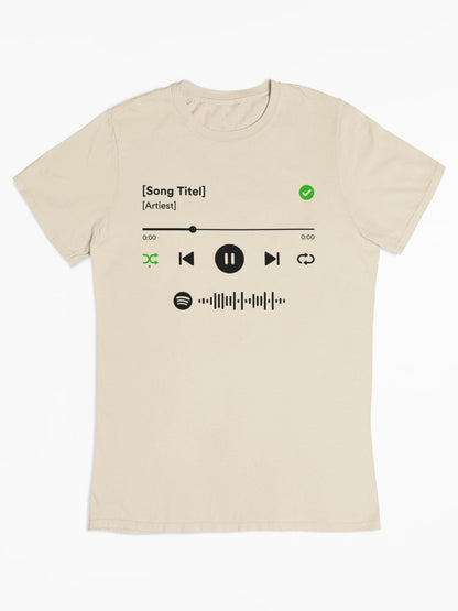 Spotify Code T-Shirt - Maak hem zelf en scan de code!