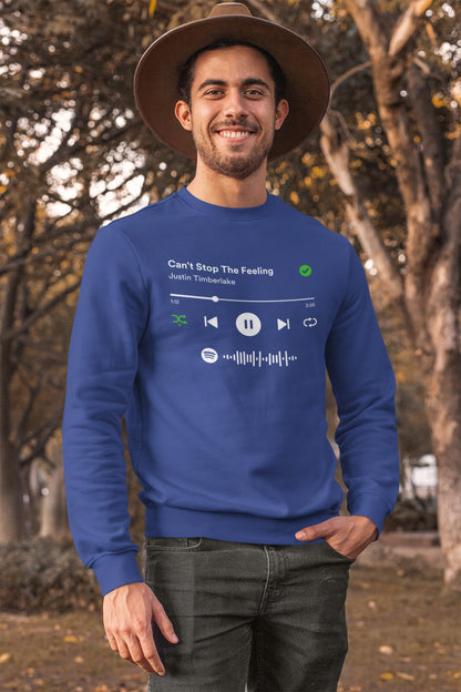 Spotify Player shirt van biologisch katoen met scanbare Spotify code! Welk nummer er wordt afgespeeld bepaal je natuurlijk helemaal zelf.
100% biologisch katoen. Kleur: Worker Blue